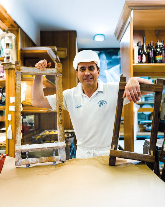 Places: Alla Chitarra Antica — A Line Drawn in Dough