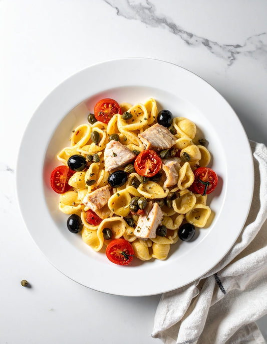 Recipe: Cavatielli (or orecchiette) with Swordfish and Olives