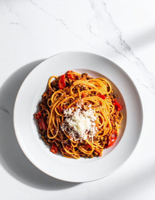 Recipe: Laganelle con Lenticchie e Peperone Dolce