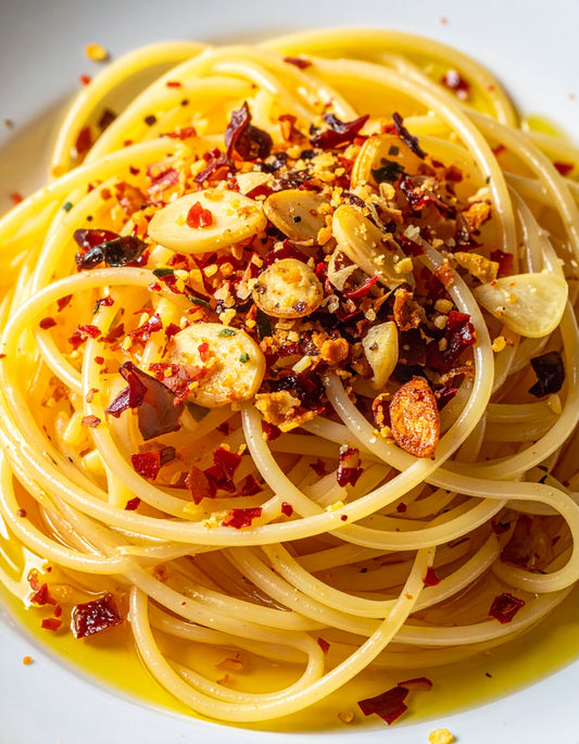 Recipe: Fettucce Aglio, Olio e Peperoncino
