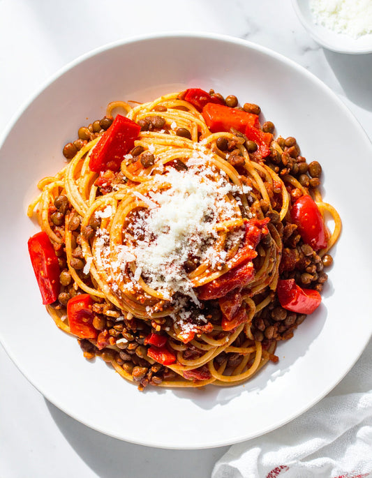 Recipe: Laganelle con Lenticchie e Peperone Dolce