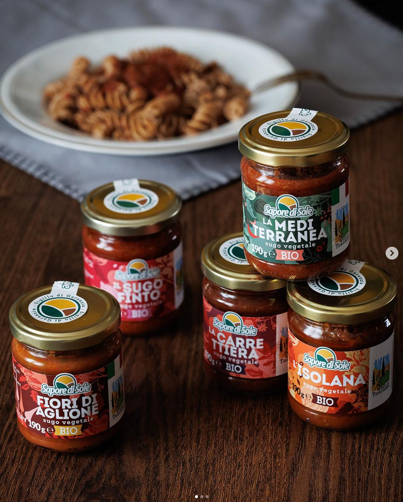 Sapore di Sole / Artisan Pasta & Sauces from Tuscany